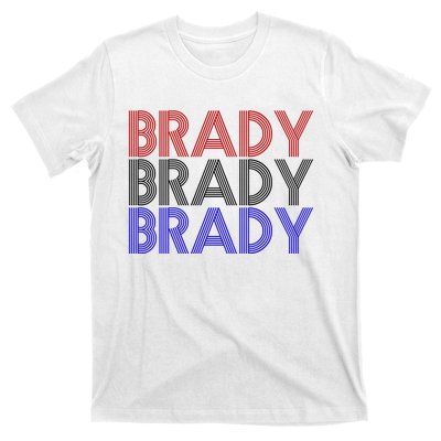 Retro Brady Brady Brady T-Shirt