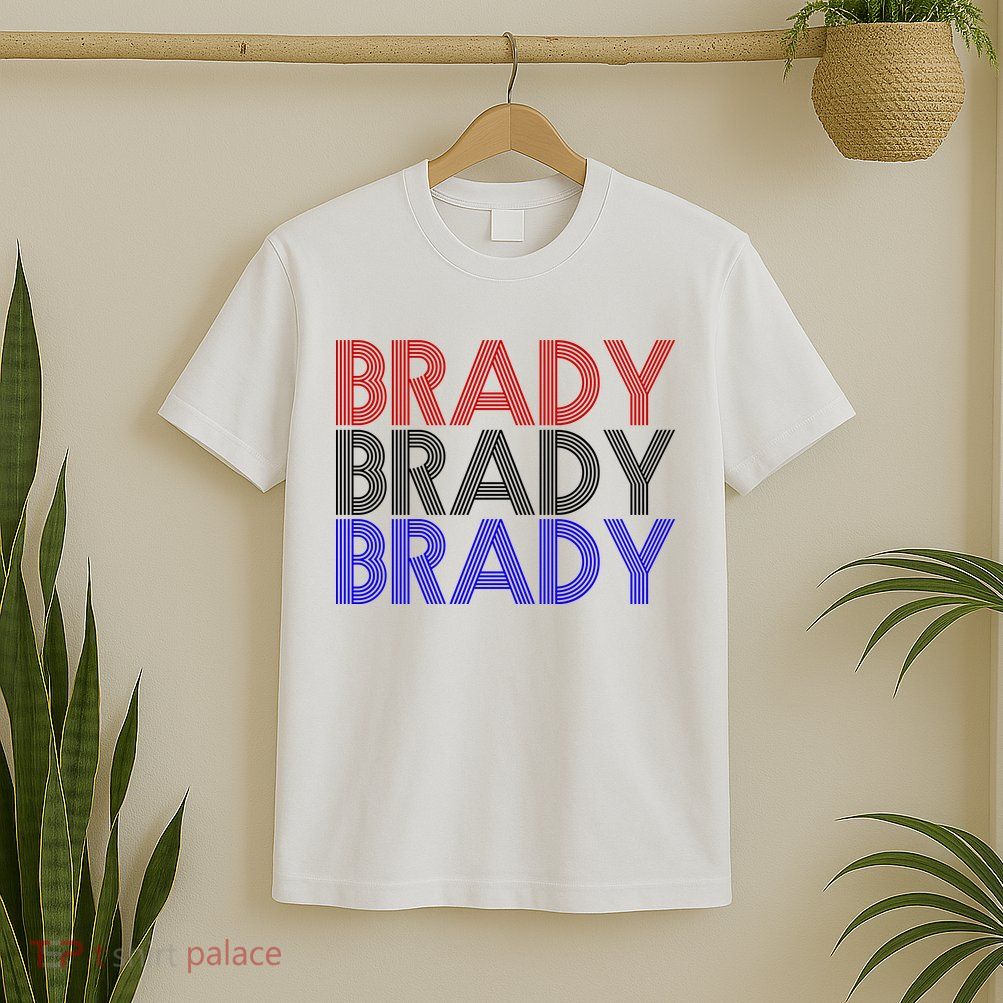 Retro Brady Brady Brady T-Shirt