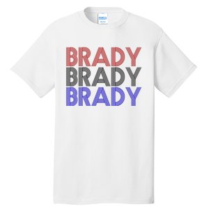 Retro Brady Brady Brady Tall T-Shirt