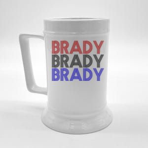 Retro Brady Brady Brady Beer Stein