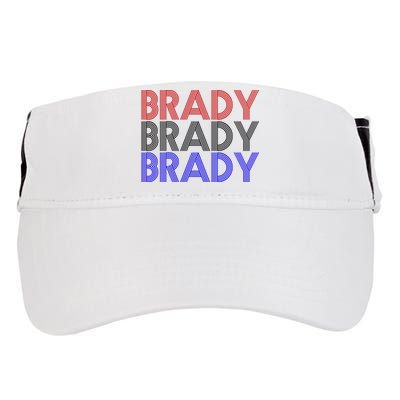 Retro Brady Brady Brady Adult Drive Performance Visor