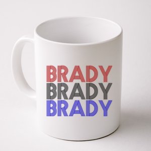 Retro Brady Brady Brady Coffee Mug