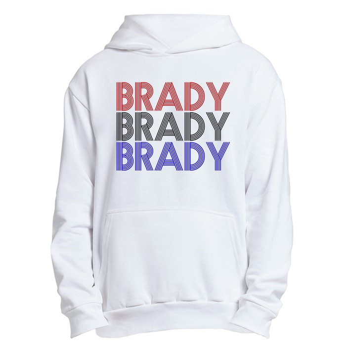 Retro Brady Brady Brady Urban Pullover Hoodie