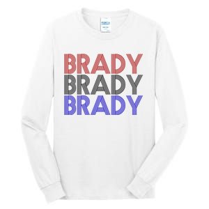 Retro Brady Brady Brady Tall Long Sleeve T-Shirt