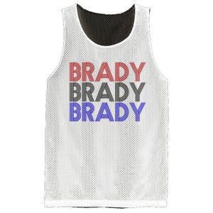 Retro Brady Brady Brady Mesh Reversible Basketball Jersey Tank