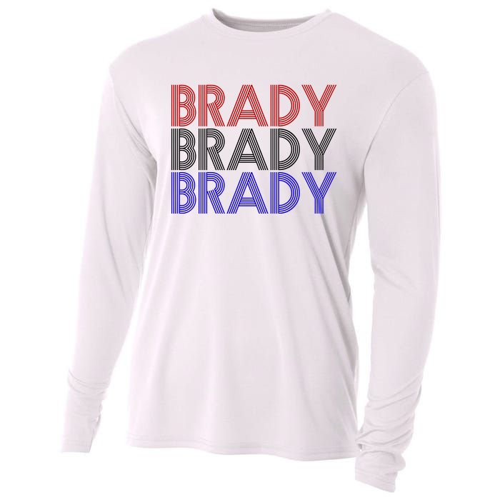 Retro Brady Brady Brady Cooling Performance Long Sleeve Crew