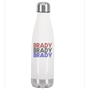 Retro Brady Brady Brady Stainless Steel Insulated Water Bottle