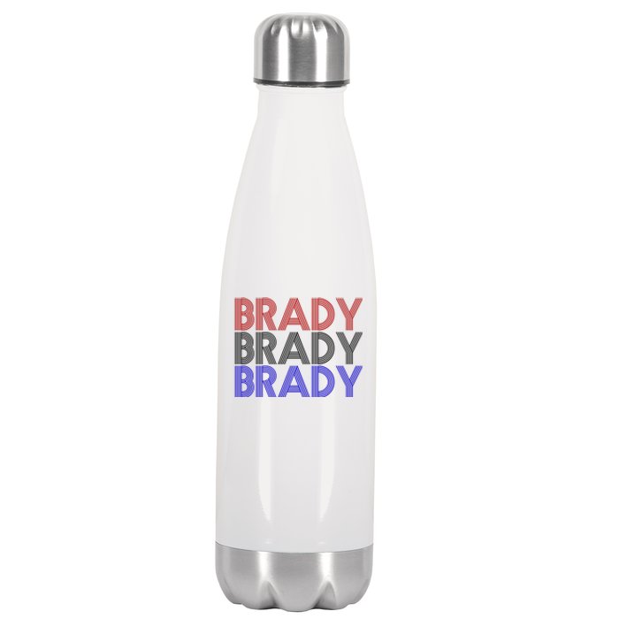 Retro Brady Brady Brady Stainless Steel Insulated Water Bottle