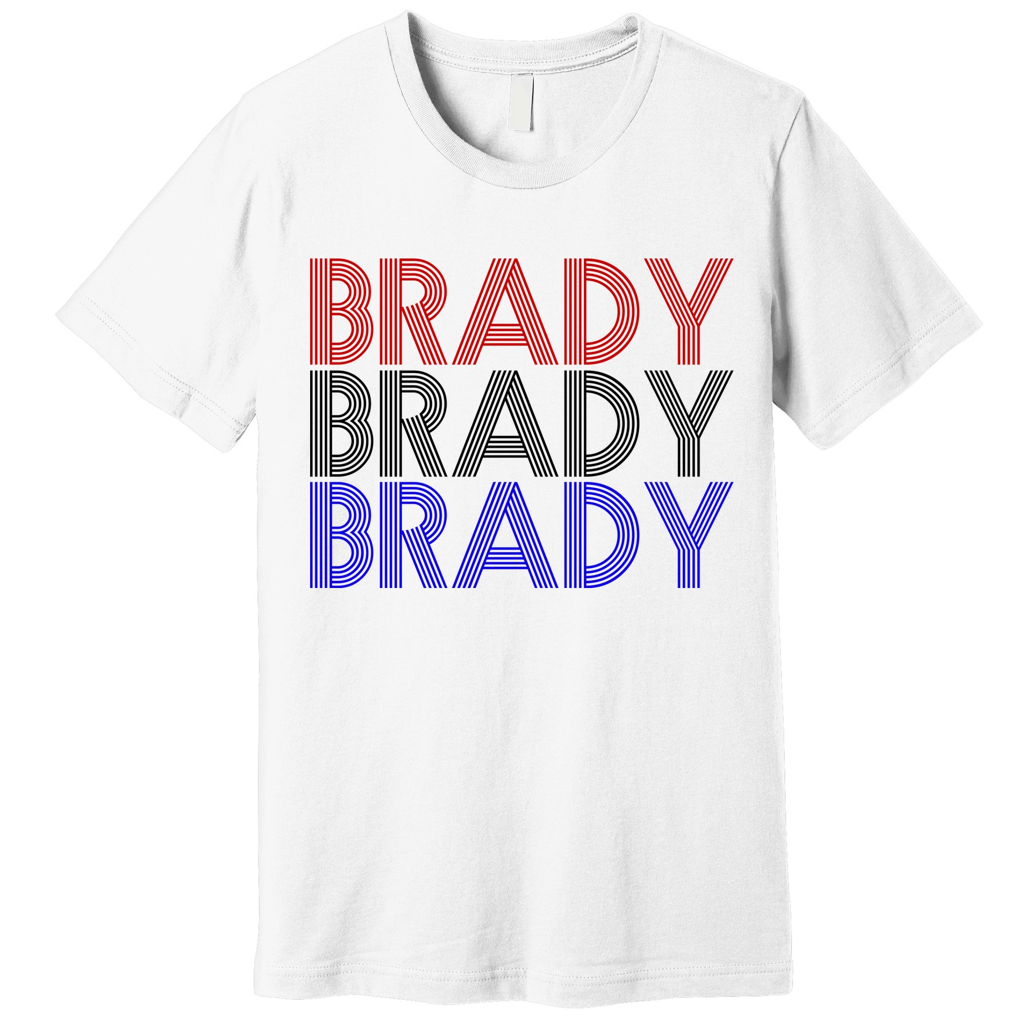 Retro Brady Brady Brady Premium T-Shirt
