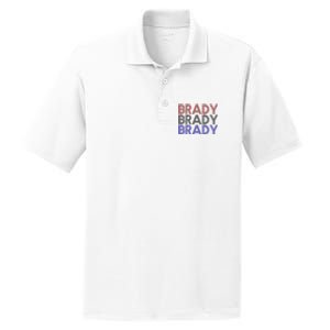 Retro Brady Brady Brady PosiCharge RacerMesh Polo