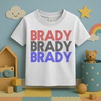 Retro Brady Brady Brady Toddler T-Shirt