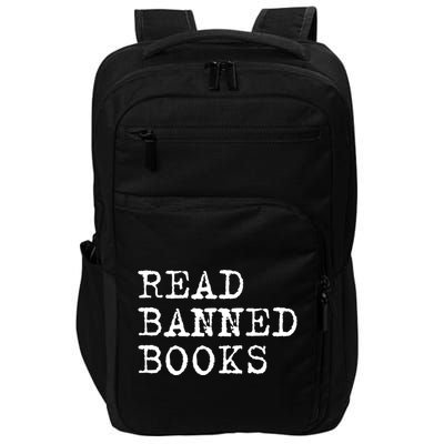 Read Banned Books Vintage I Read Banned Books Gift Impact Tech Backpack