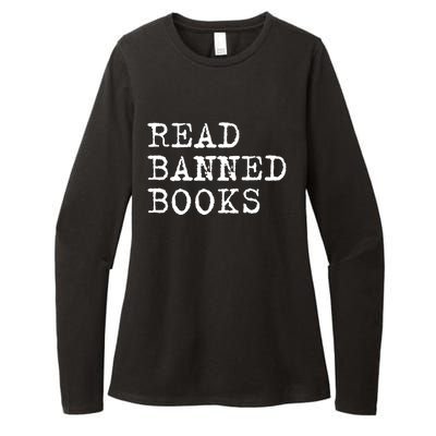 Read Banned Books Vintage I Read Banned Books Gift Womens CVC Long Sleeve Shirt