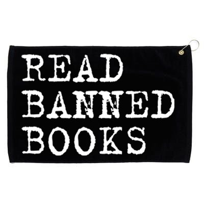 Read Banned Books Vintage I Read Banned Books Gift Grommeted Golf Towel