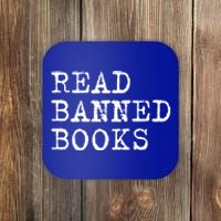 Read Banned Books Vintage I Read Banned Books Gift Coaster