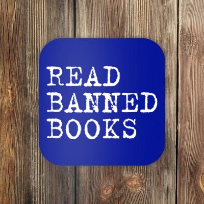 Read Banned Books Vintage I Read Banned Books Gift Coaster