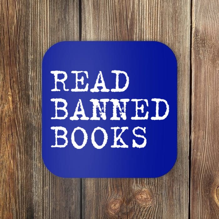 Read Banned Books Vintage I Read Banned Books Gift Coaster