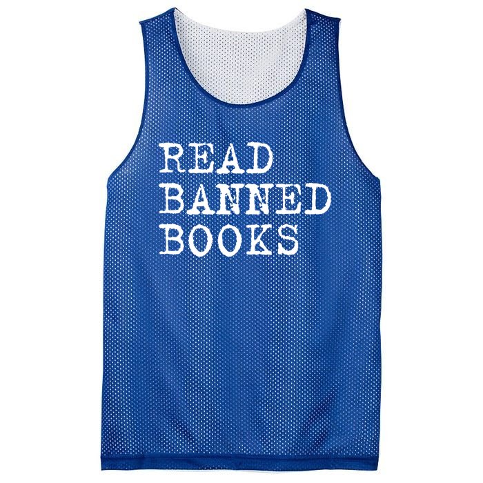 Read Banned Books Vintage I Read Banned Books Gift Mesh Reversible Basketball Jersey Tank