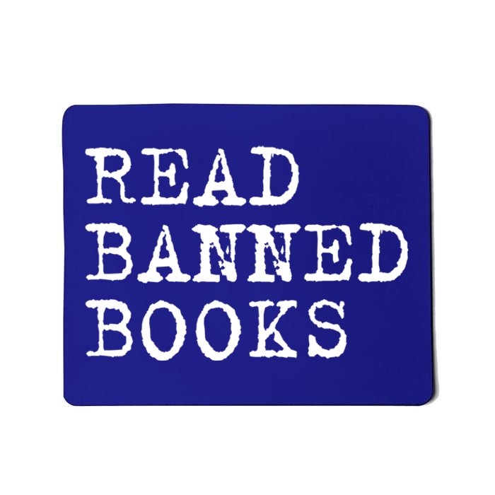 Read Banned Books Vintage I Read Banned Books Gift Mousepad