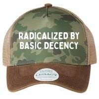 Radicalized By Basic Decency Legacy Tie Dye Trucker Hat