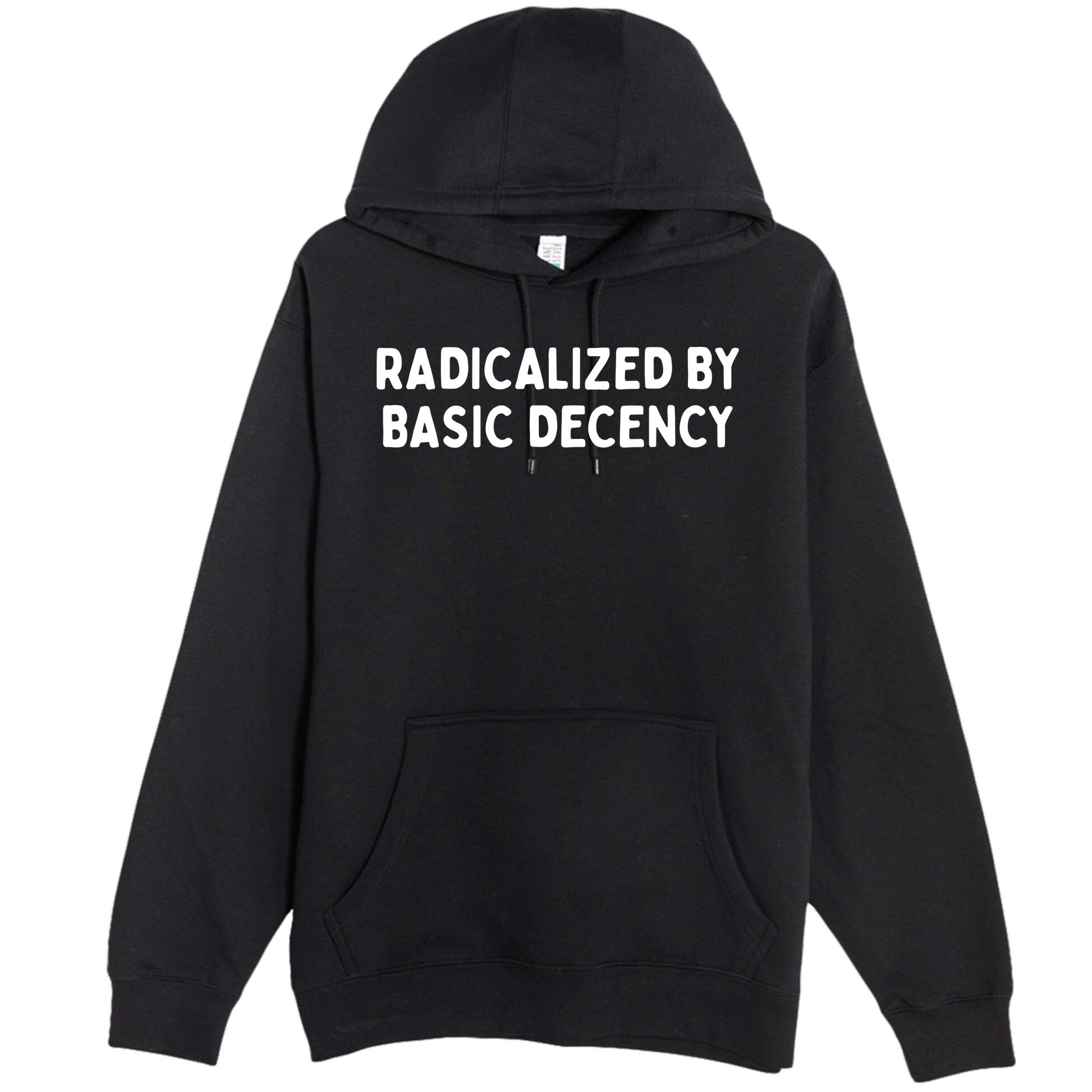 Radicalized By Basic Decency Premium Pullover Hoodie