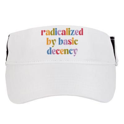 Radicalized By Basic Decency Women Adult Drive Performance Visor