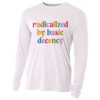 Radicalized By Basic Decency Women Cooling Performance Long Sleeve Crew