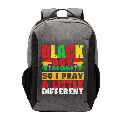 Religious Black Boy Mom Mama Black History Month African Vector Backpack