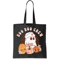 Retro Boo Boo Crew Cute Nurse Halloween Party Funny Tote Bag