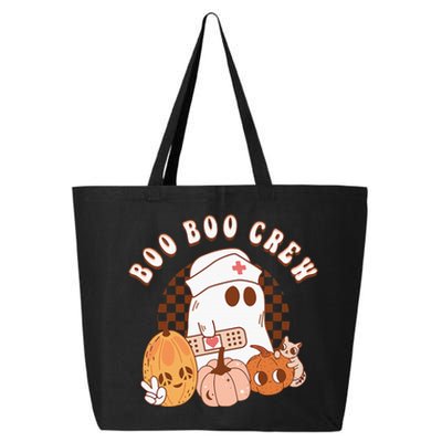 Retro Boo Boo Crew Cute Nurse Halloween Party Funny 25L Jumbo Tote