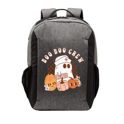 Retro Boo Boo Crew Cute Nurse Halloween Party Funny Vector Backpack