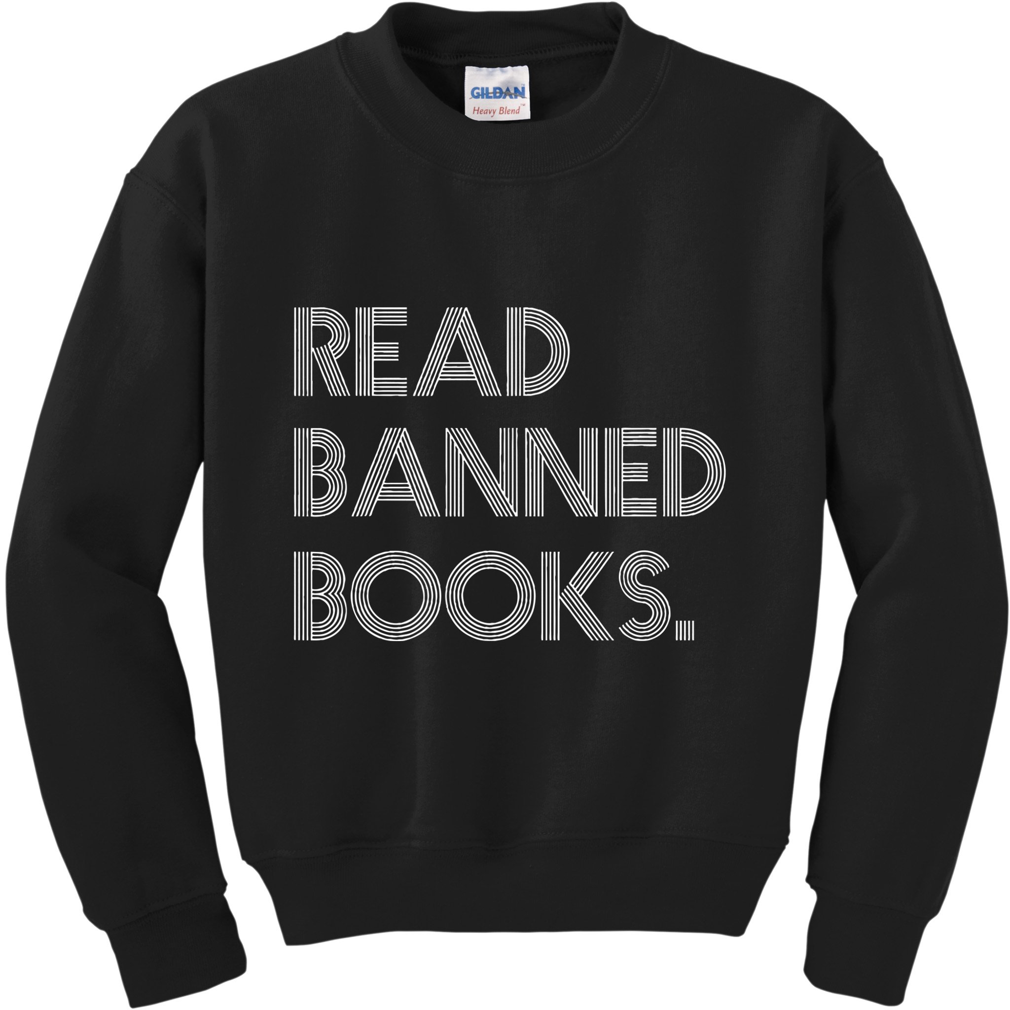 Read Banned Books Librarians Banned Books Week Retro Vintage Kids Sweatshirt