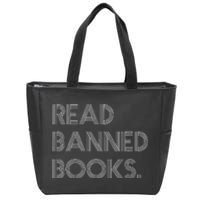 Read Banned Books Librarians Banned Books Week Retro Vintage Zip Tote Bag