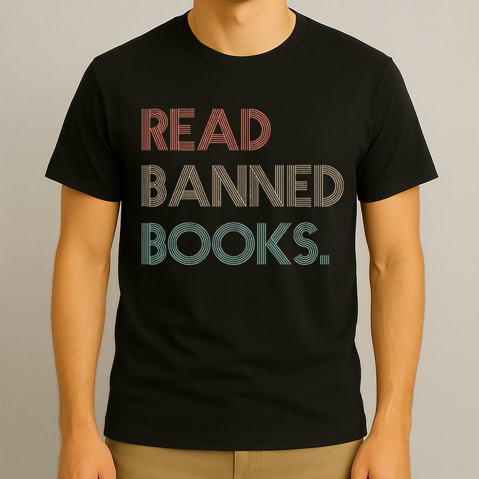 Read Banned Books Librarians Banned Books Week Retro Vintage T-Shirt