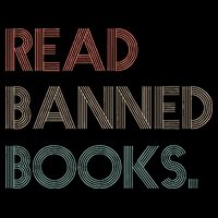 Read Banned Books Librarians Banned Books Week Retro Vintage T-Shirt
