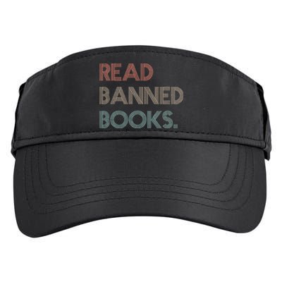 Read Banned Books Librarians Banned Books Week Retro Vintage Adult Drive Performance Visor