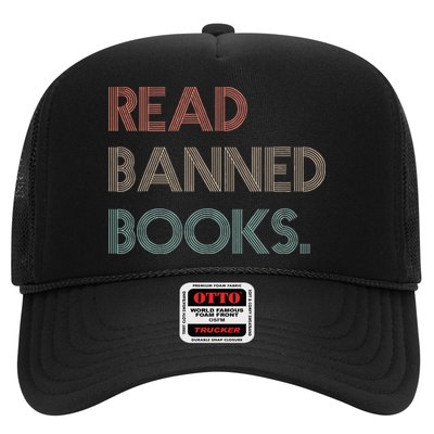 Read Banned Books Librarians Banned Books Week Retro Vintage Trucker Hat