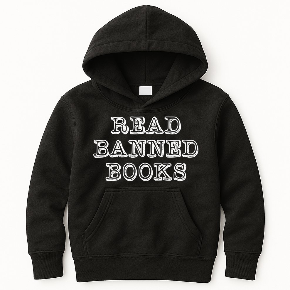 Read Banned Books Kids Hoodie