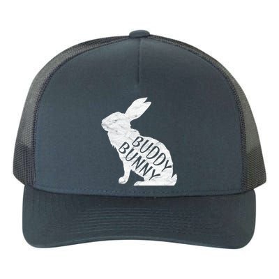 Retro Buddy Bunny Gift Dad Rabbit Matching Family Easter Gift Yupoong Adult 5-Panel Trucker Hat