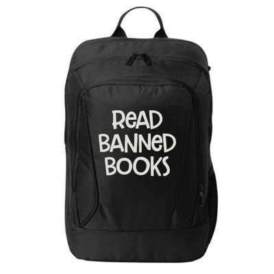 Read Banned Books City Backpack