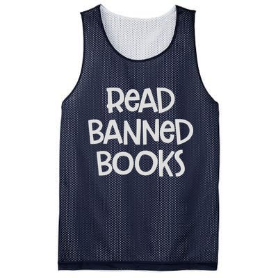 Read Banned Books Mesh Reversible Basketball Jersey Tank