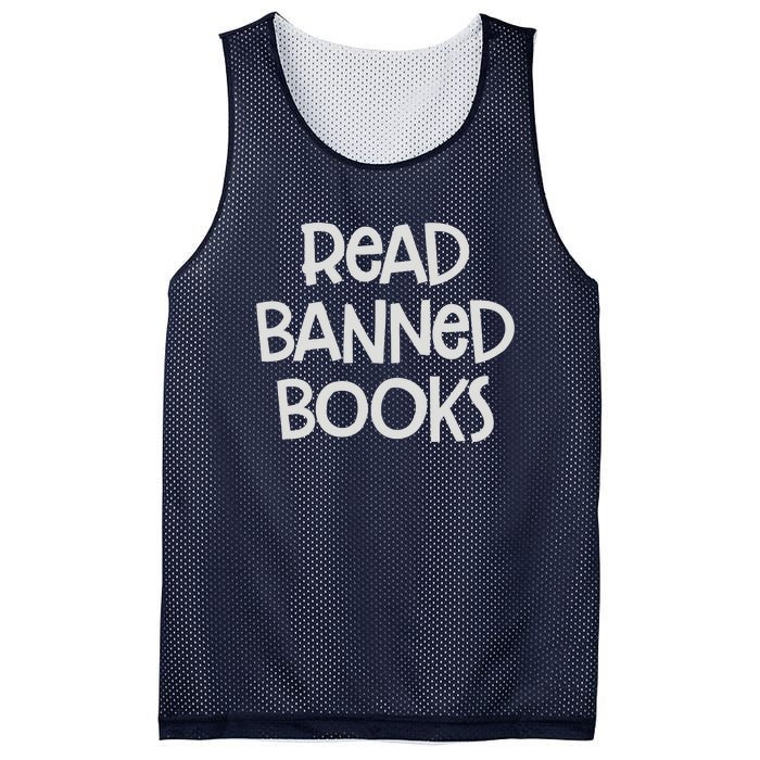 Read Banned Books Mesh Reversible Basketball Jersey Tank