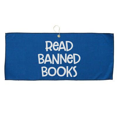 Read Banned Books Large Microfiber Waffle Golf Towel