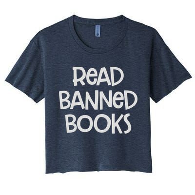 Read Banned Books Crop Top