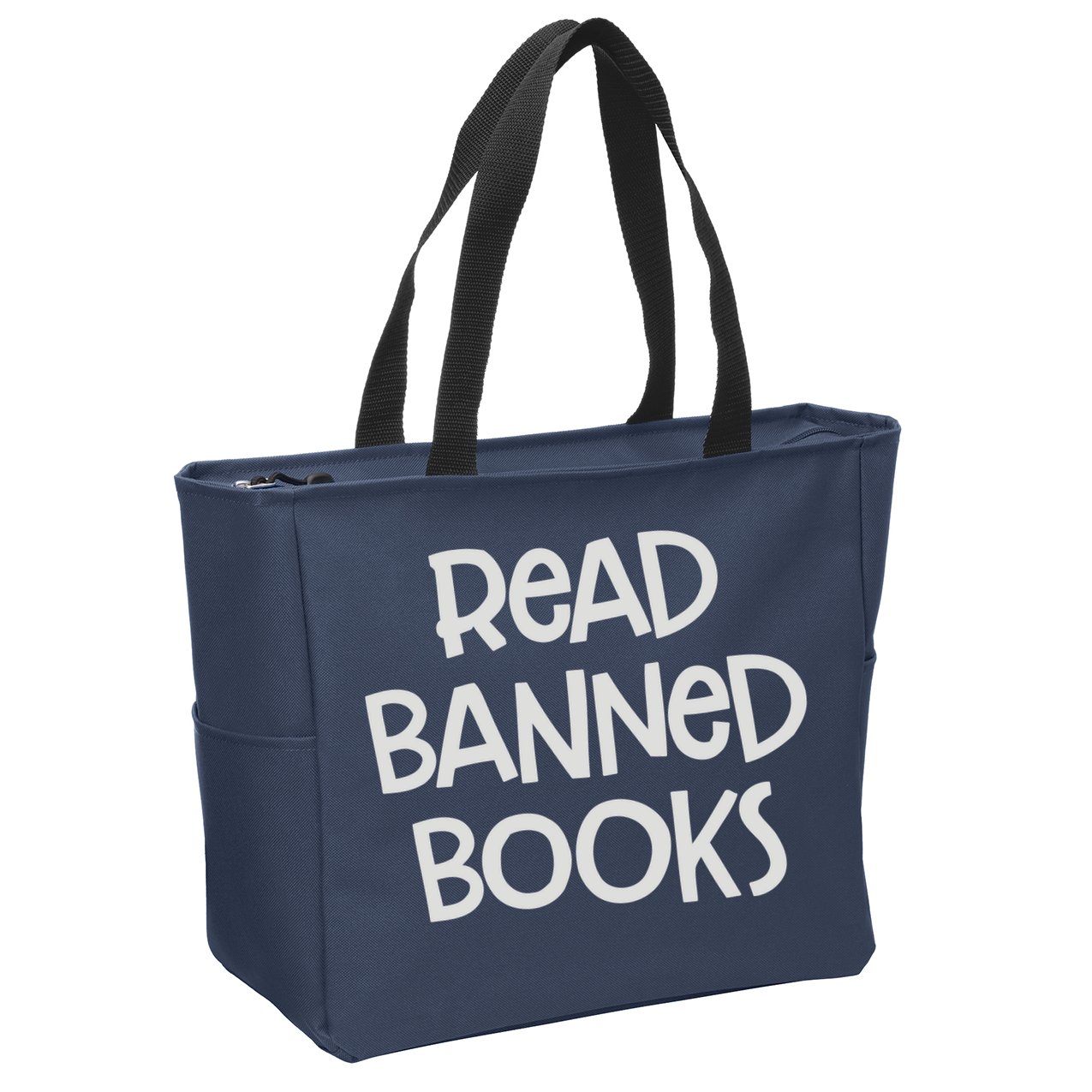 Read Banned Books Zip Tote Bag