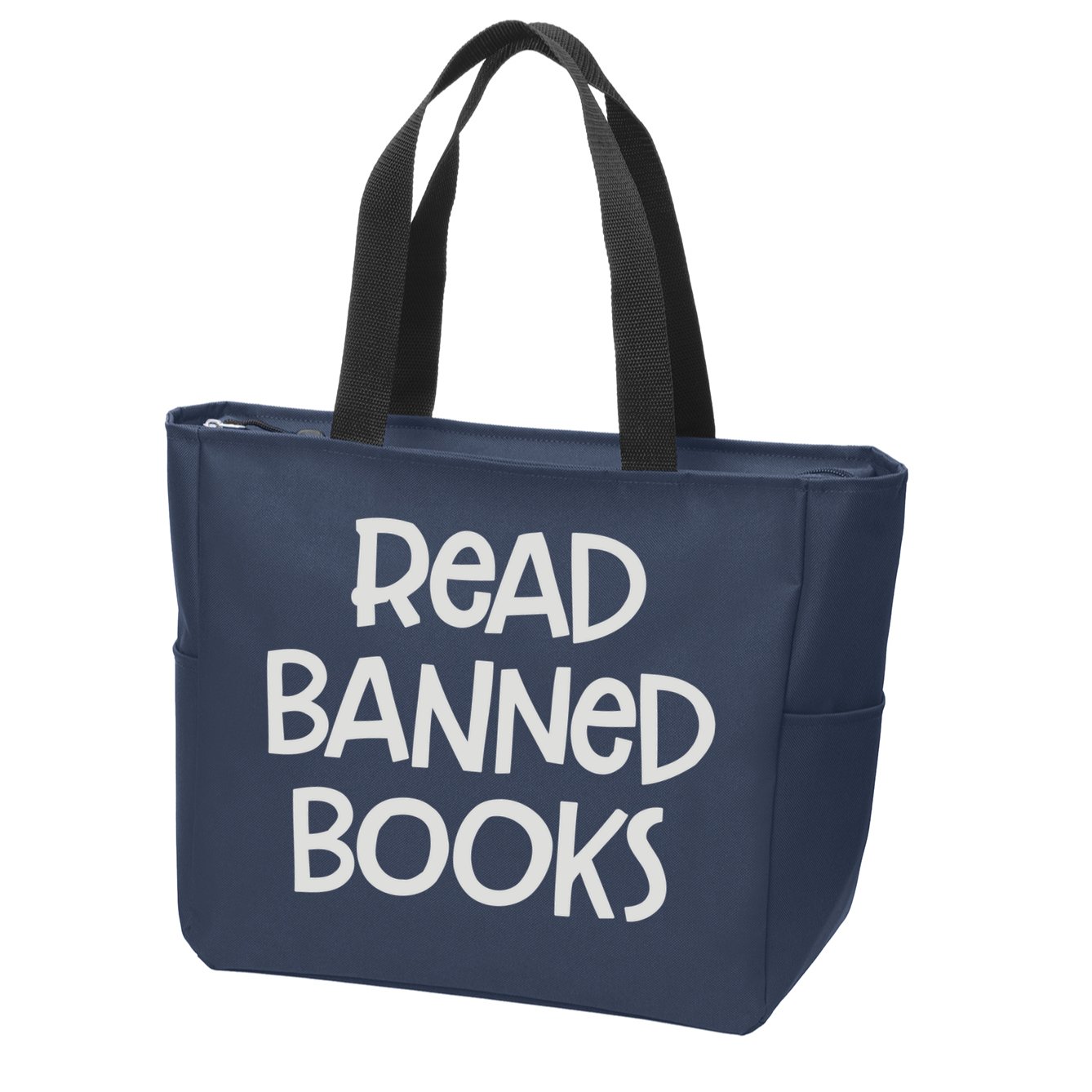 Read Banned Books Zip Tote Bag