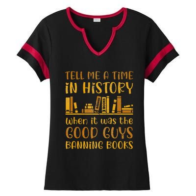 Reading Banned Books Book Lover Book Club Read Banned Books Ladies Halftime Notch Neck Tee