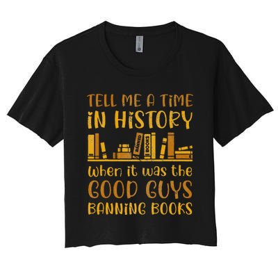 Reading Banned Books Book Lover Book Club Read Banned Books Women's Crop Top Tee