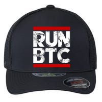 Run Btc Bitcoin Cryptocurrency Flexfit Unipanel Trucker Cap