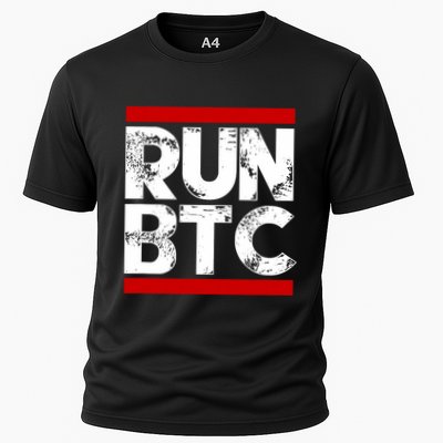 Run Btc Bitcoin Cryptocurrency Performance Shirt